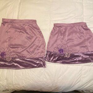Girl's - skirts lavender and purple